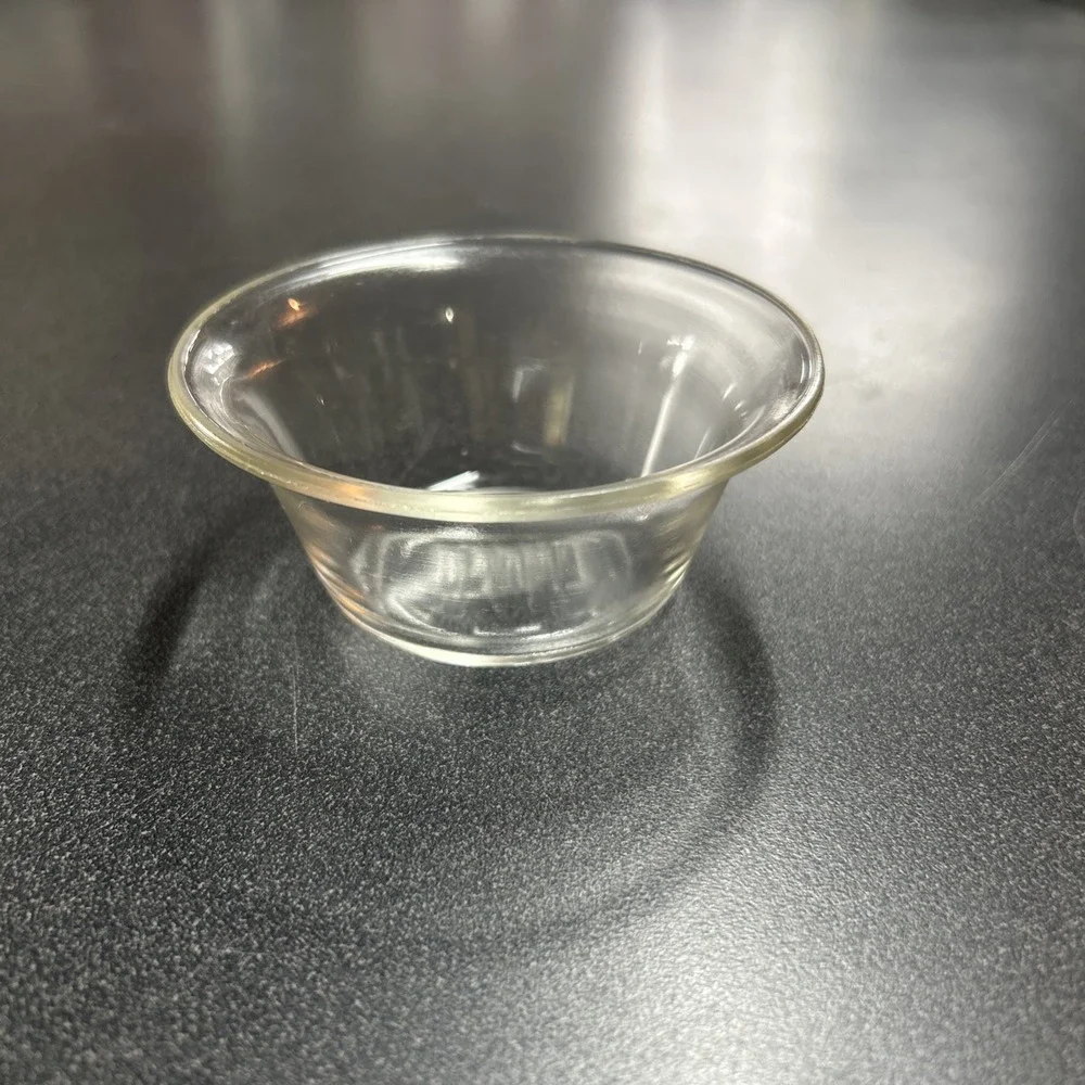 Antique Glasbake #286 Clear Glass Custard Cup – Vintage Kitchenware